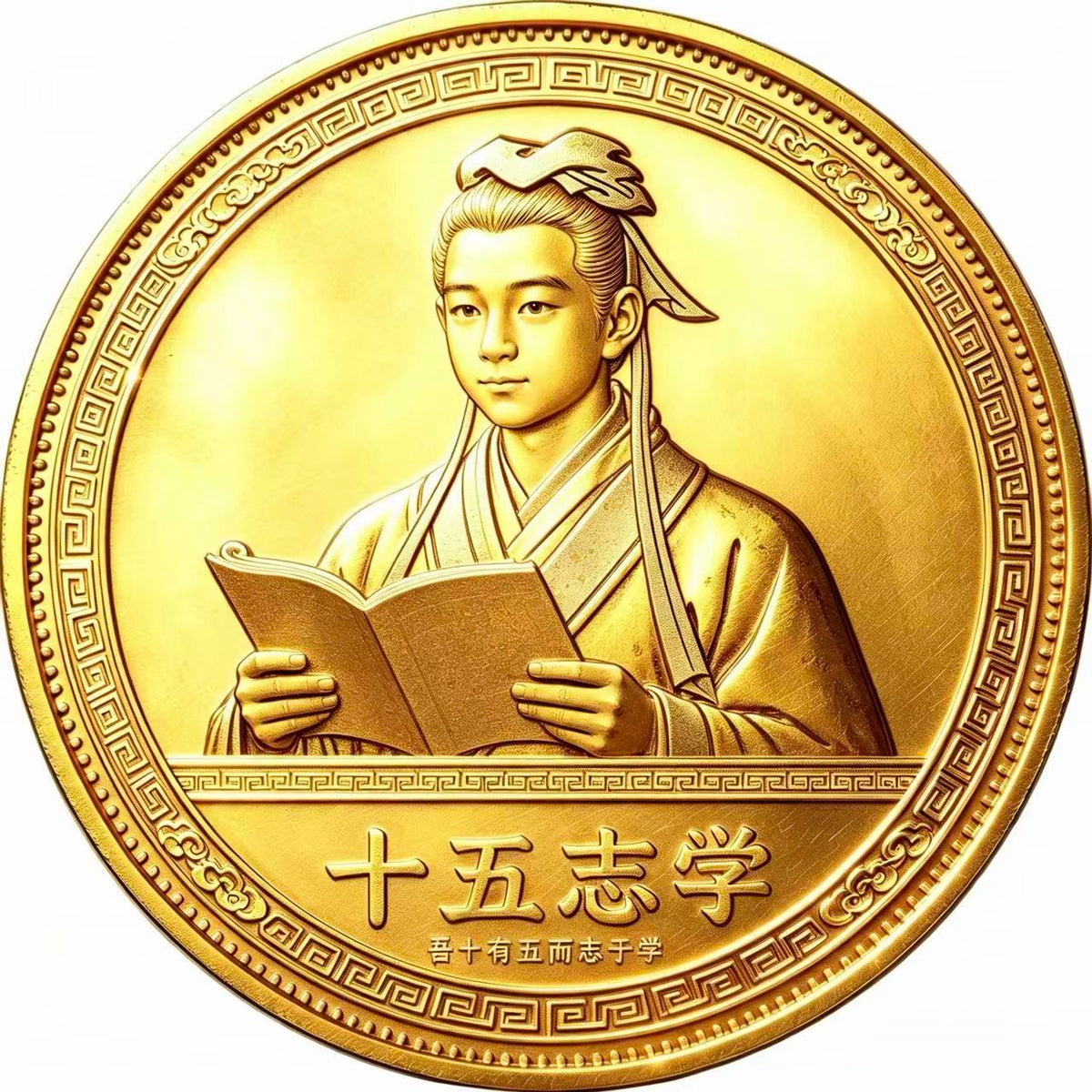 孔子纪念币六合一