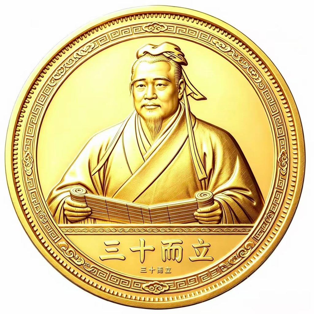 孔子纪念币六合一
