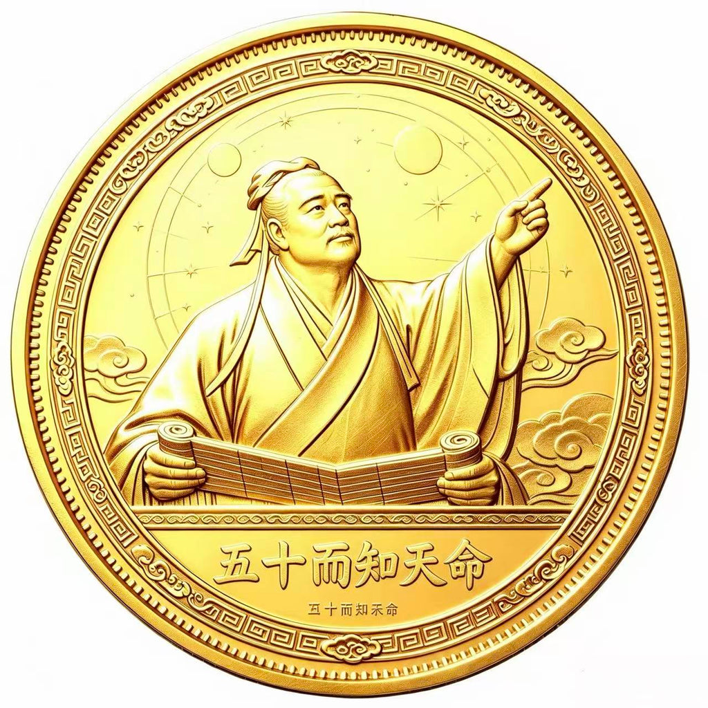 孔子纪念币六合一