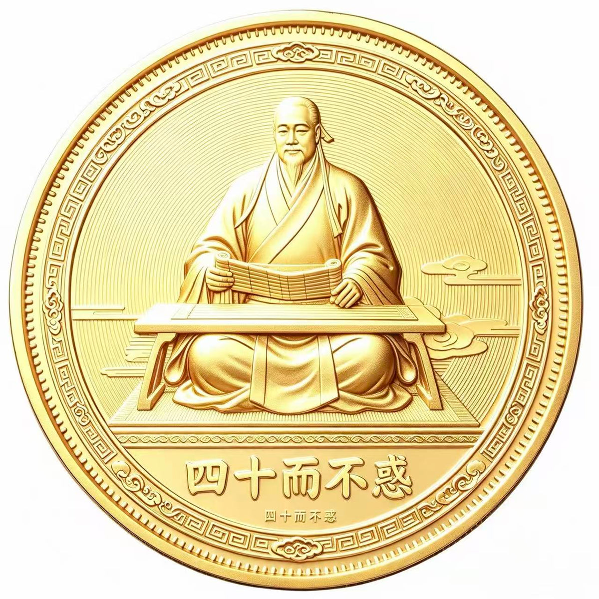 孔子纪念币六合一
